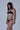 Chocolate Brown Silk Ruffle Thong
