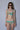 Layered Bikini Top in Nude & Aqua