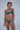 Layered Jersey Thong in Charcoal