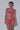 Layered Jersey Thong in Hot Pink
