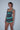 Layered Jersey Vest in Charcoal